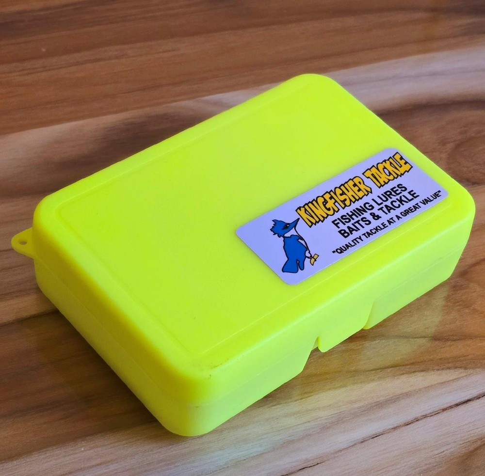 Kingfisher Tackle Fly Box Foam Insert Impact-Resistant Plastic Construction