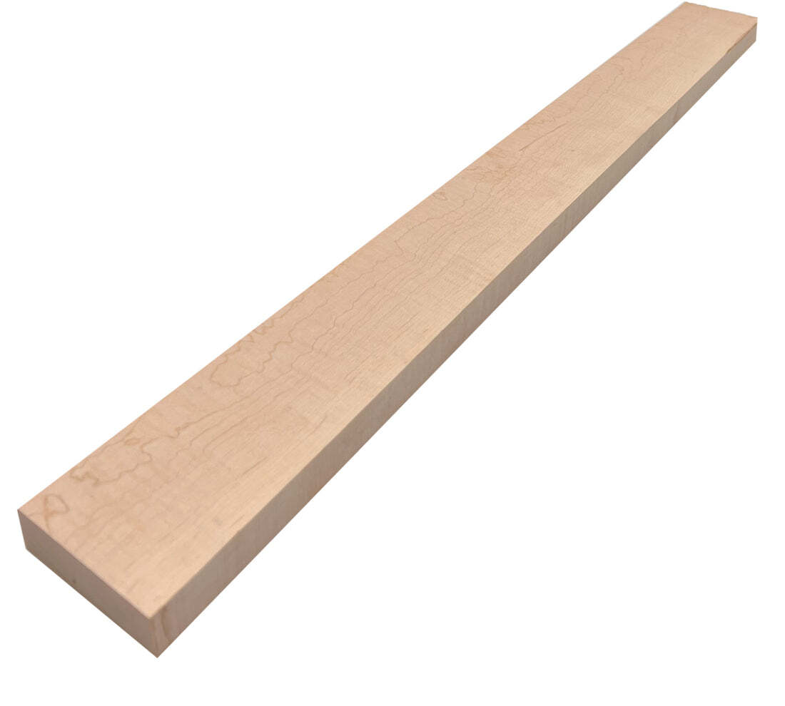 Curly Maple Electric/Acoustic Guitar Neck Blank - Musical Tonewood Suppliers