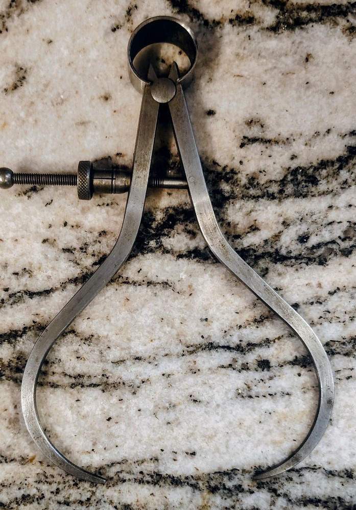 🗽VINTAGE STARRETT 5" OD CALIPER