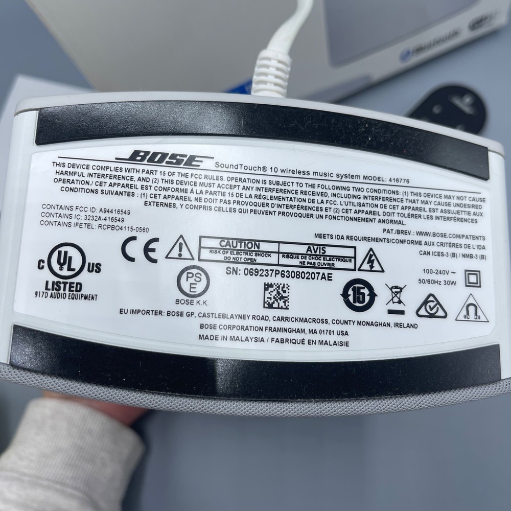 Bose SoundTouch 10 Wireless Music System - White #2