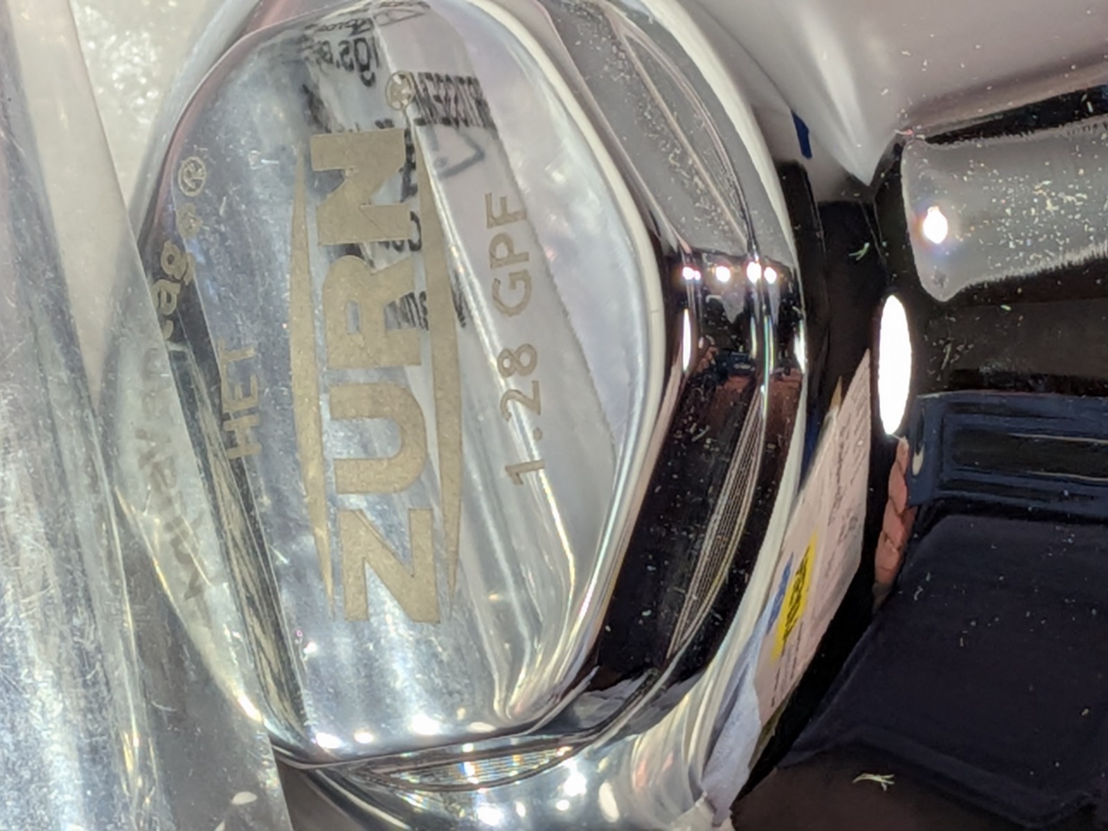 Zurn Z6000AV-HET AquaVantage Exposed Closet Flush Valve 1.28 GPF Chrome