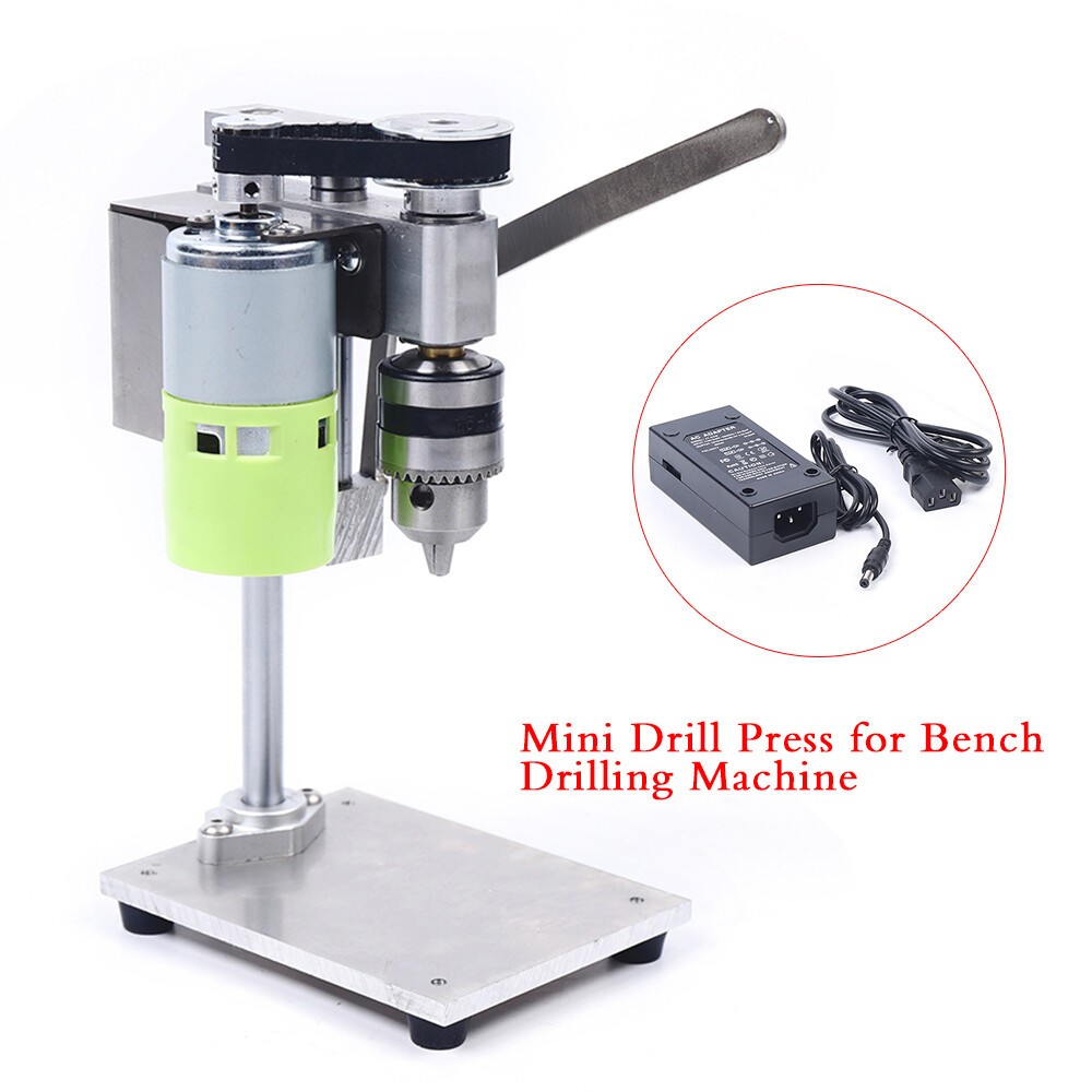 Mini Drill Press Bench Small electric Drill Machine Work Bench Variable Speed