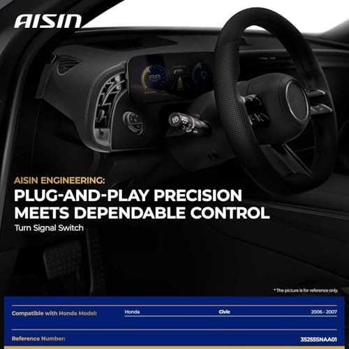 AFTERMARKET TSSH-00347 Turn Signal Switch Multi-Function Combination Switch -