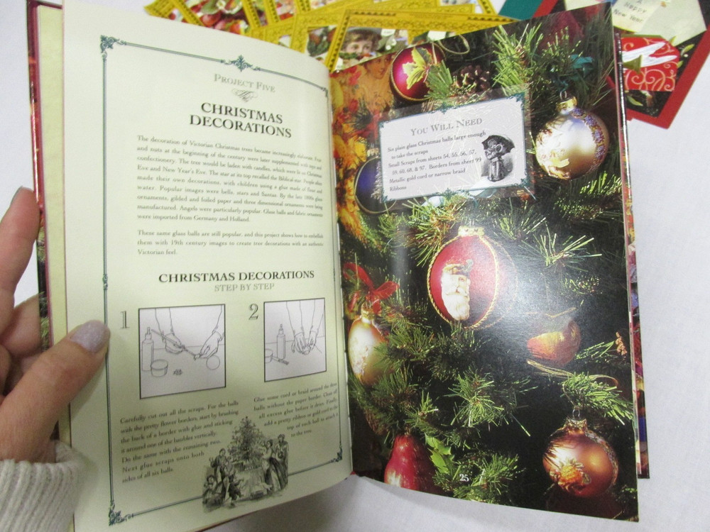 Vintage Victorian Christmas Source Book With 10 Projects