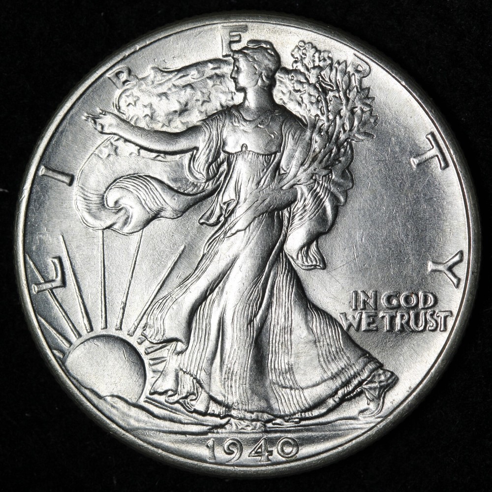1940 Walking Liberty Silver Half Dollar BU *UNCIRCULATED* MS E334 GQNL