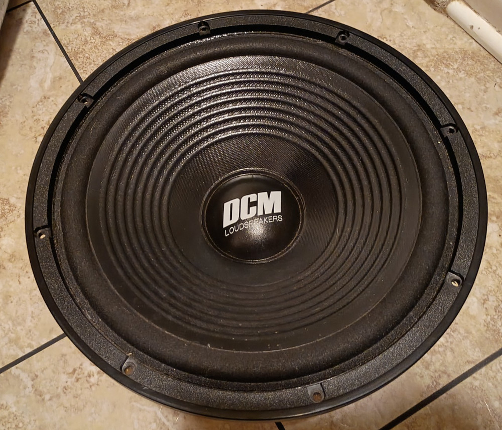 Vintage DCM subwoofer 12" replacement vintage working