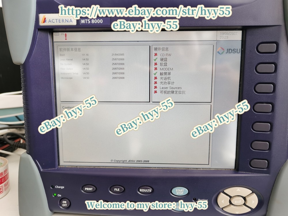 1pcs ACTERNA MTS 8000 Tester-/55