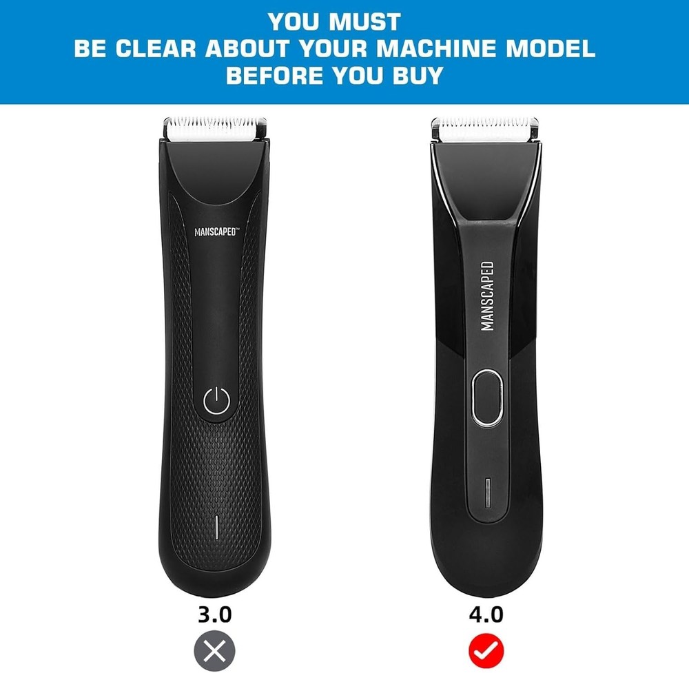 Guards for Manscaped 4.0, Cutting Guides Comb Replacement (4-Pack)