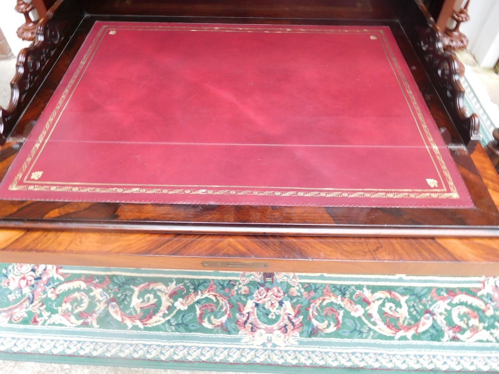 EXTRAORDINARY VICTORIAN ABATTANT SECRETARY