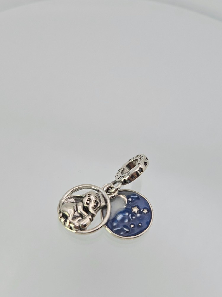 Authentic Pandora Silver Sleep Dumbo Charm