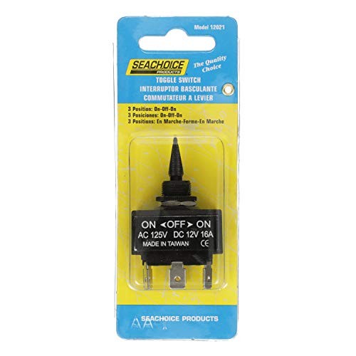 3-Position Toggle Switch, On/Off/On