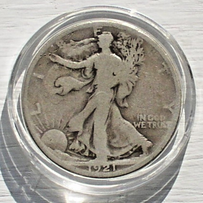 1921 Walking Liberty Half - Full Date