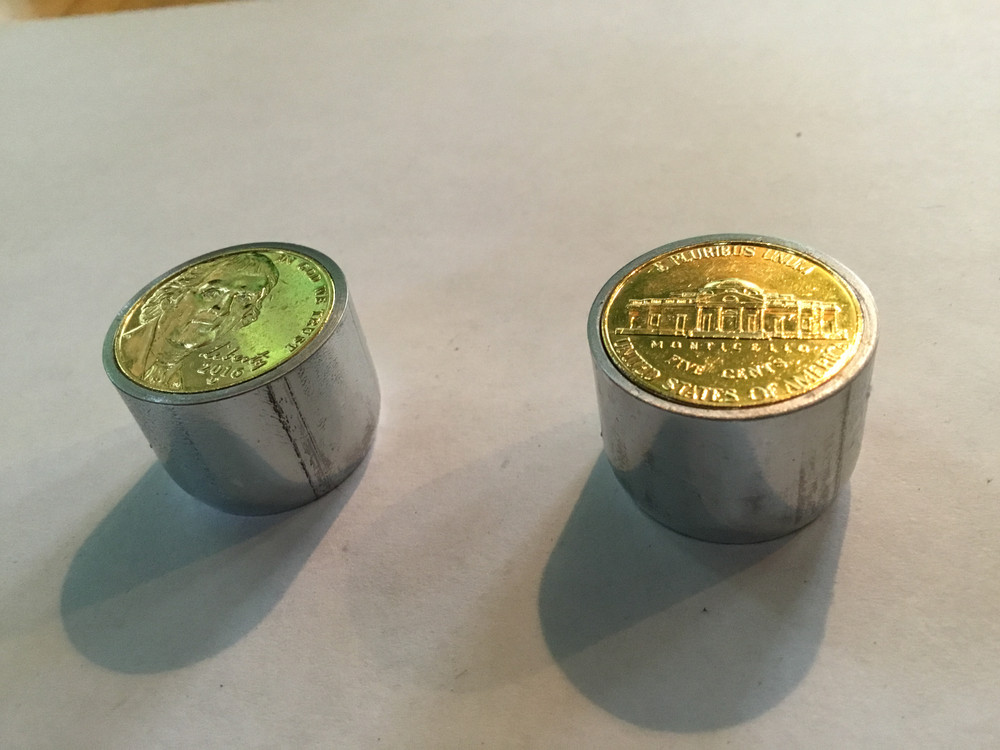 Jefferson 24K gold plated Guitar knobs.