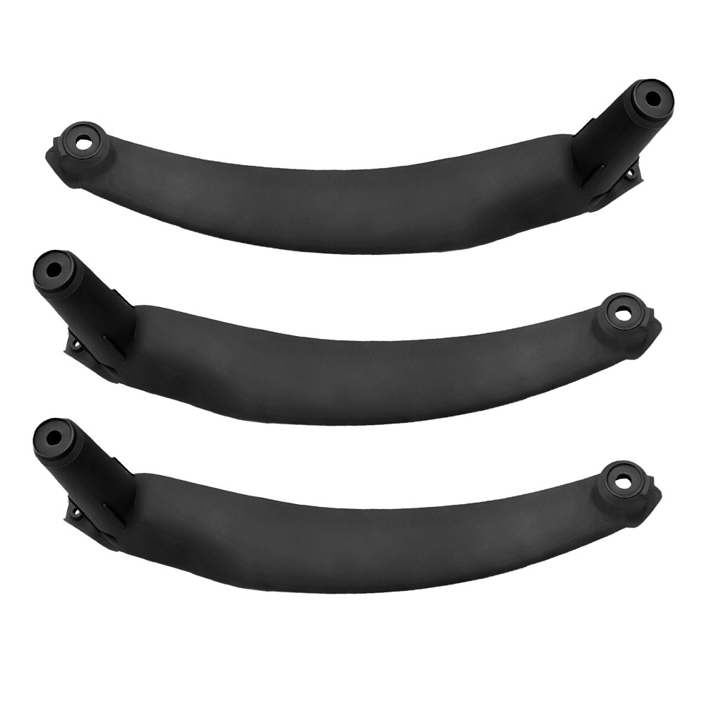Black Interior Front/Rear Right Door Handle Pull Cover For BMW E70 X5 2008-2014