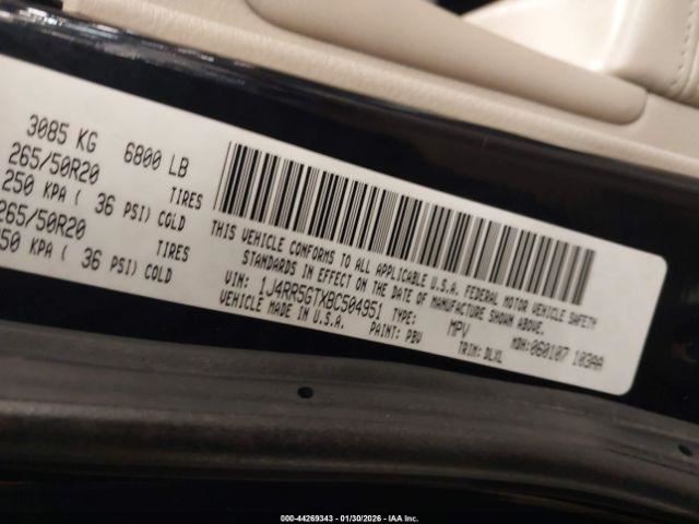 CHERGRAND 2011 Transmission Shift 1014066