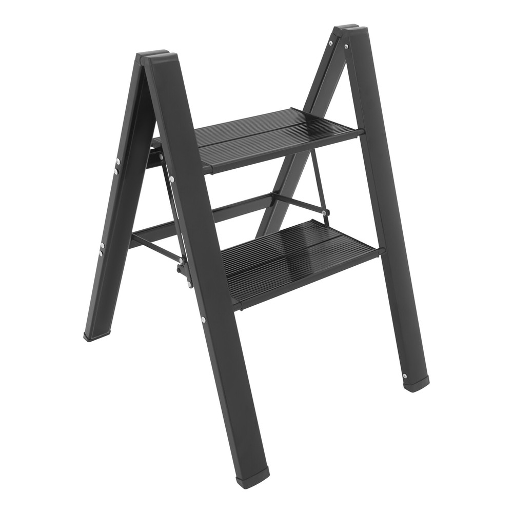 A-shaped Folding 2-Step Ladder Foldable Step Ladder 661.39lbs Load-capacity