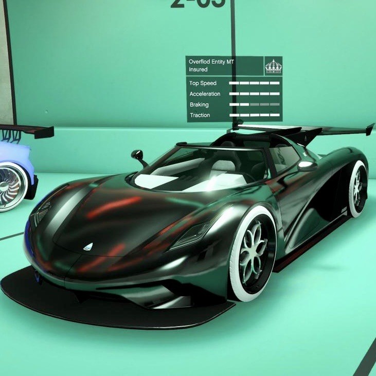 GTA Online PS5 Modified Car: Overflod Entity MT