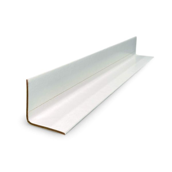 IDL PACKAGING CEP-18 Edge Protector, 2"x2"x18", White, PK100