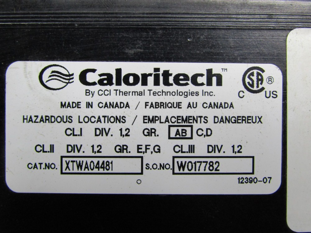 💥NEW CALORITECH XTWA04481 TEMPERATURE COLTROL