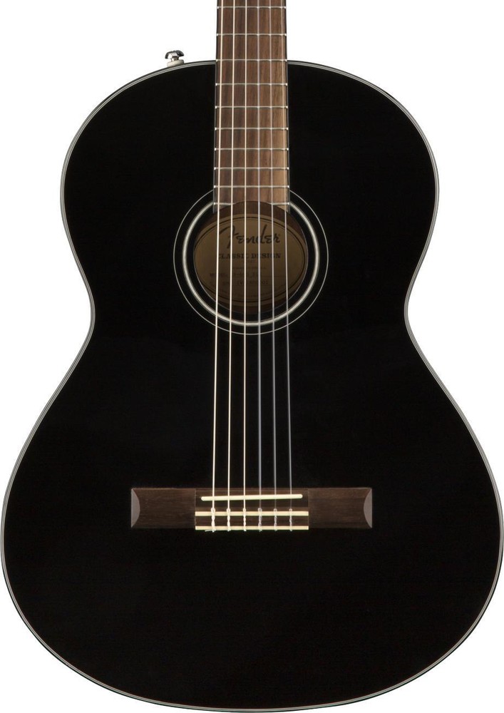 Fender CN-60S Nylon-string Classical Guitar - Black