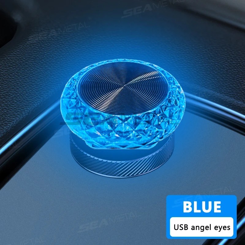 Mini USB LED Car Ambient Light Interior Atmosphere Lamp Plug & Play Accessory