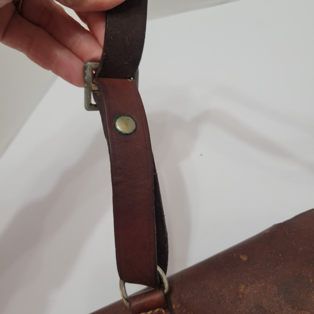 Vintage Leather Shoulder Holster Unmarked
