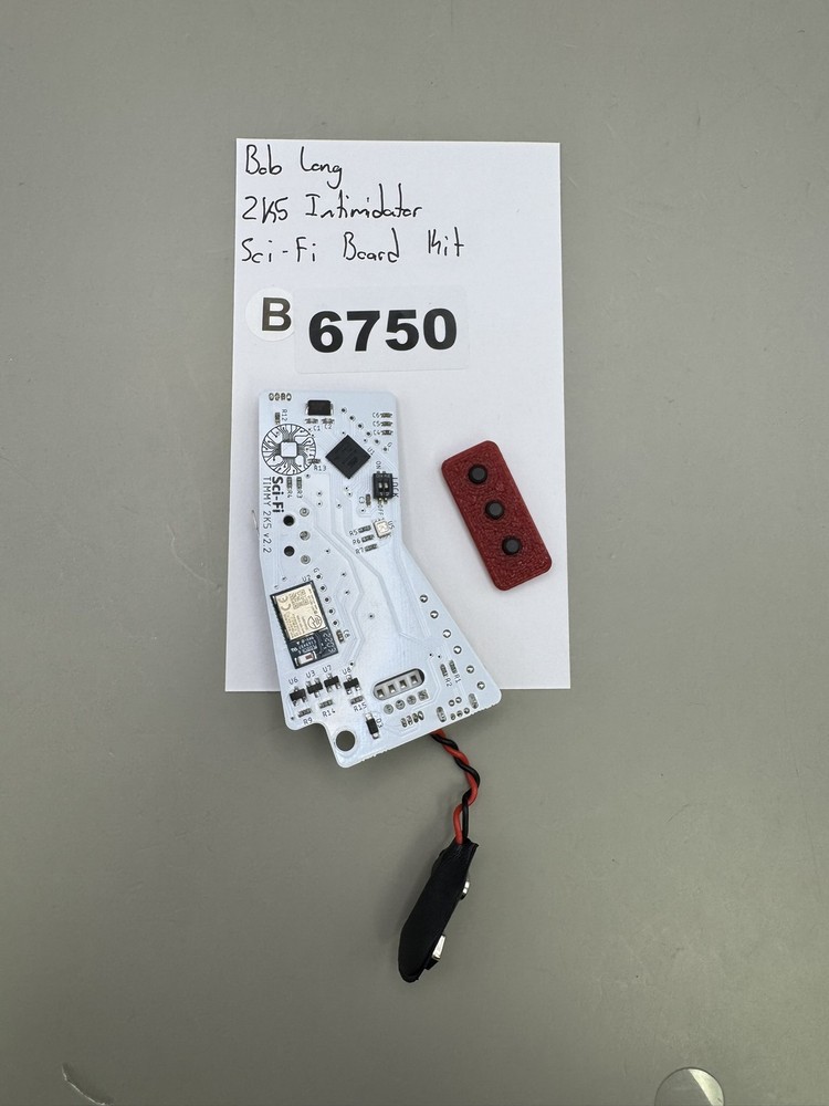 Bob Long 2K5 Intimidator Sci-Fi Circuit Board Kit White