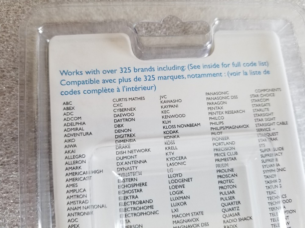 Philips Universal Remote 5 Component Flips Open Sealed New