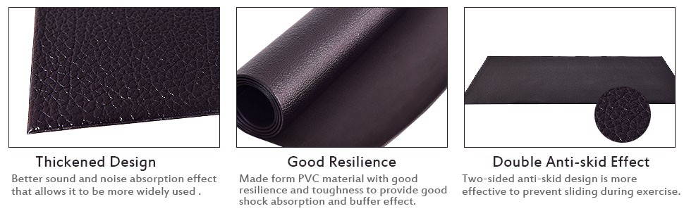 PVC , High Density Folding Floor Protector for Treadmill