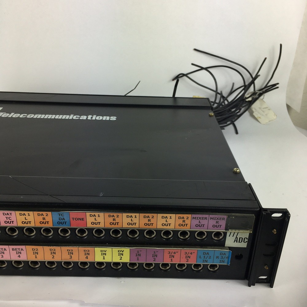 ADC PPA3-14MKIINO ProPatch Professional Audio Patch Bay, From Working System