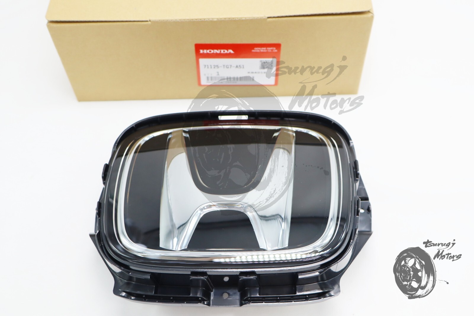 Honda Genuine 2019-22 Pilot Passport Front Radar Emblem H Sensing Badge OEM New