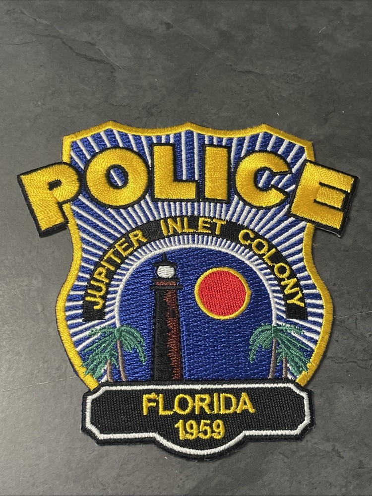 Jupiter Inlet FL Police Patch 214
