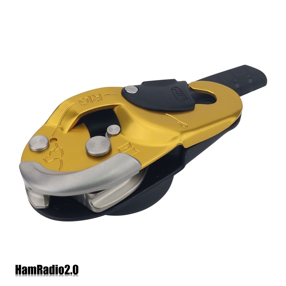 D021 RIG Compact Rope Access Self-braking Descender Built-in AUTO-LOCK System