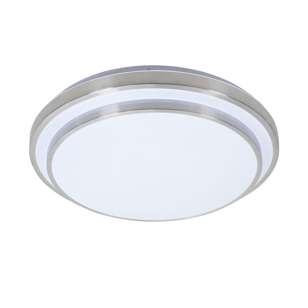 Modern LED Ceiling Light Flush Mount Dimmable Chandelier Lamp w/ Remote Control