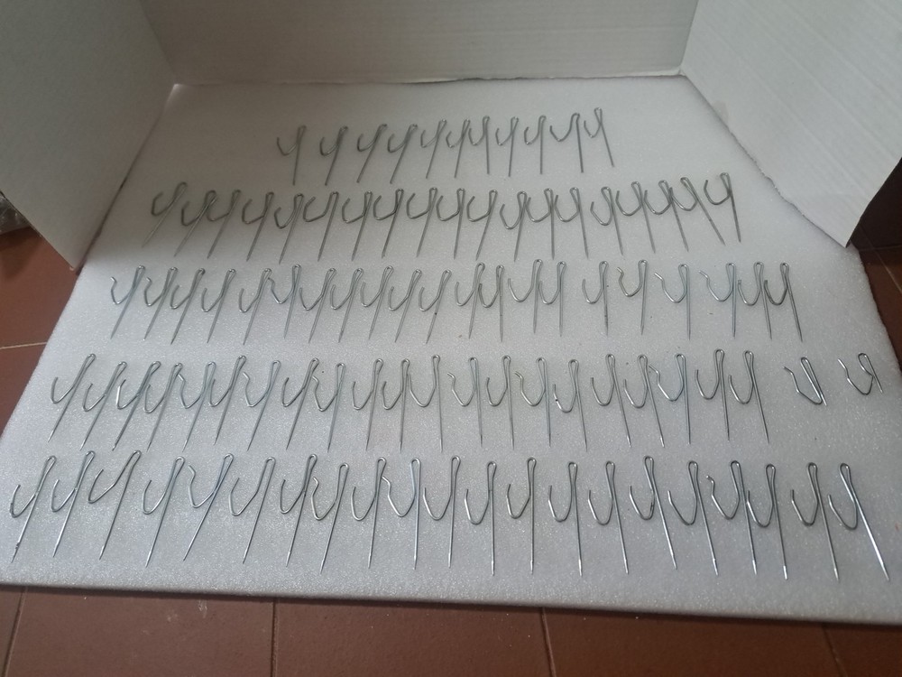95 Assorted Drapery Pin Hook,  Curtain Pin hooks Read Description For Sizes