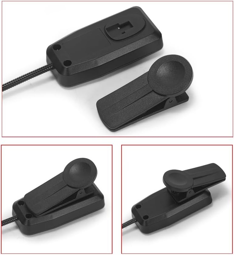 Wireless Saxophone Microphone System, Clip on Instrument Microphone Suitable for