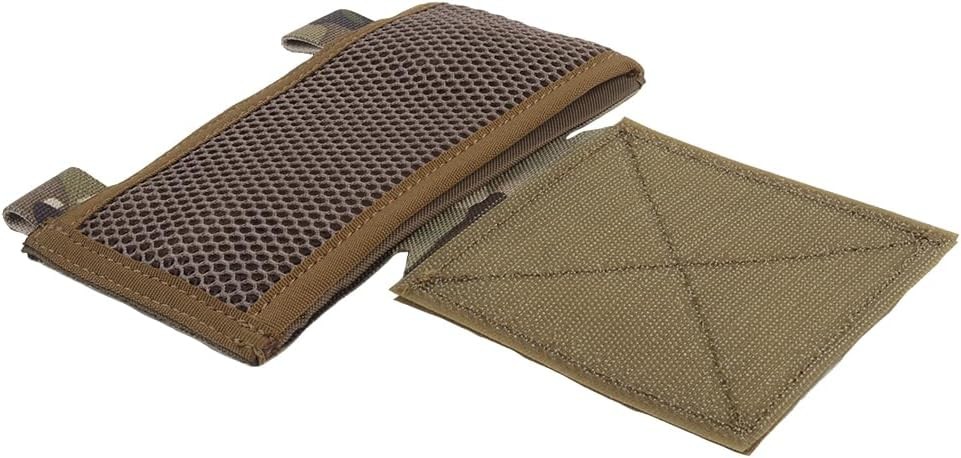 Tactical Chest Rig Side Saddle Pair,Hoop and Loop Expander Wing Side Entry Panel