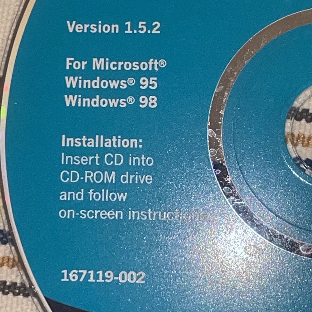 Logitech QuickCam express 1.5.2 For Microsoft Windows 95 & 98 167119-002