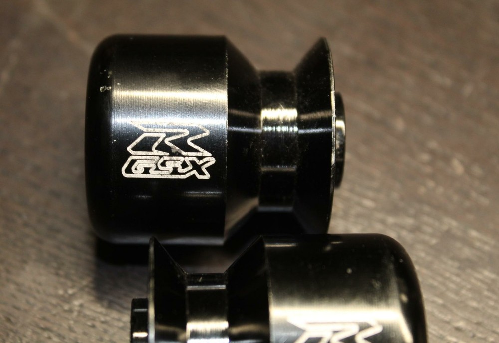 Suzuki GSXR REAR SWINGARM SPOOLS SPOOL SET PAIR