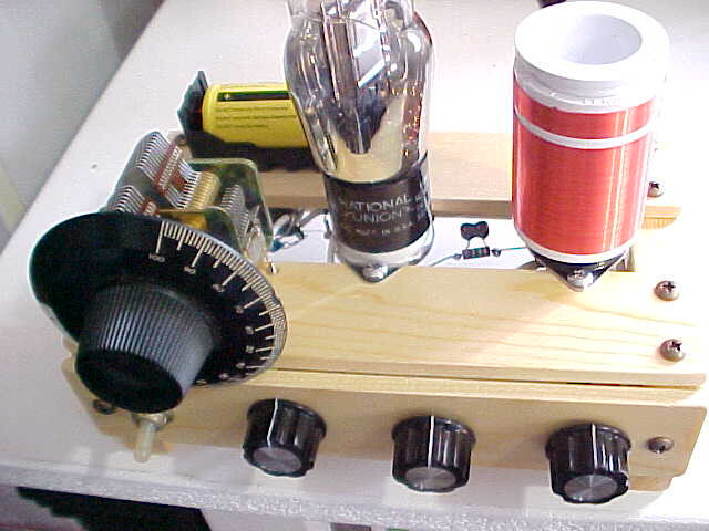 HIKERS LONGWAVE/AM BCDST/SHORTWAVE 49 TUBE REGENERATIVE RECEIVER