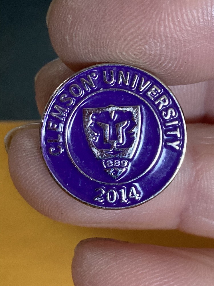 Clemson university 2014 Lapel Pin EUC K535