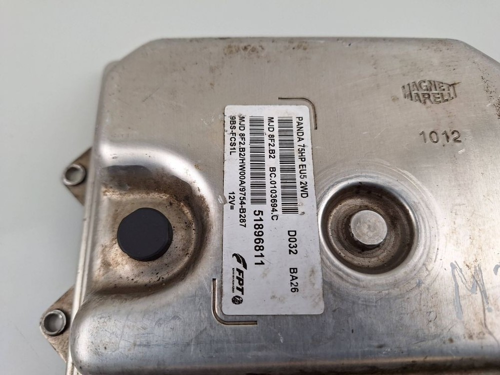 Fiat Panda II 2008 Engine Control Module 51896811 kW BVV954
