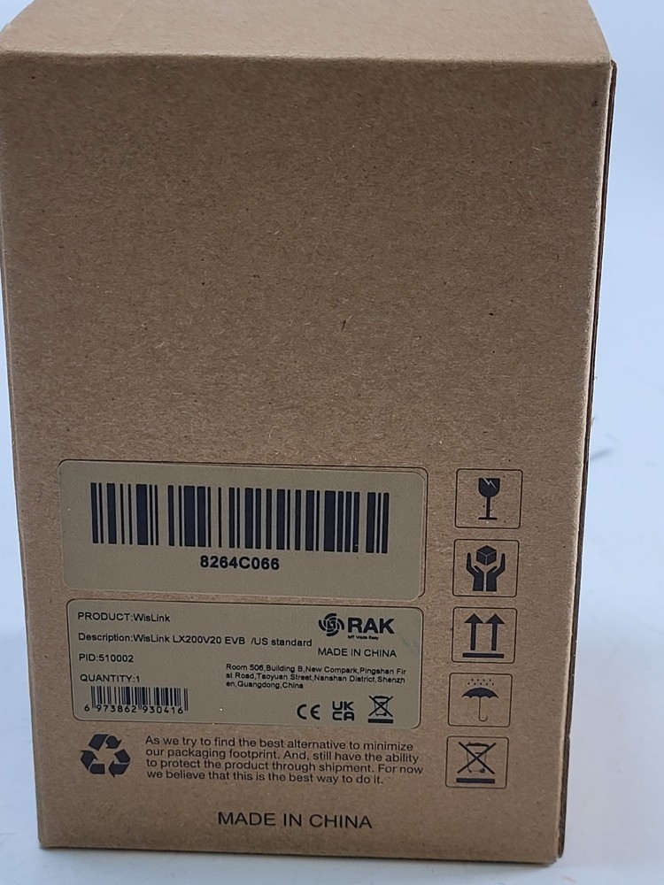 WisLink Modules Connectivity With Ease LPWAN PLC LX200V20 EVB