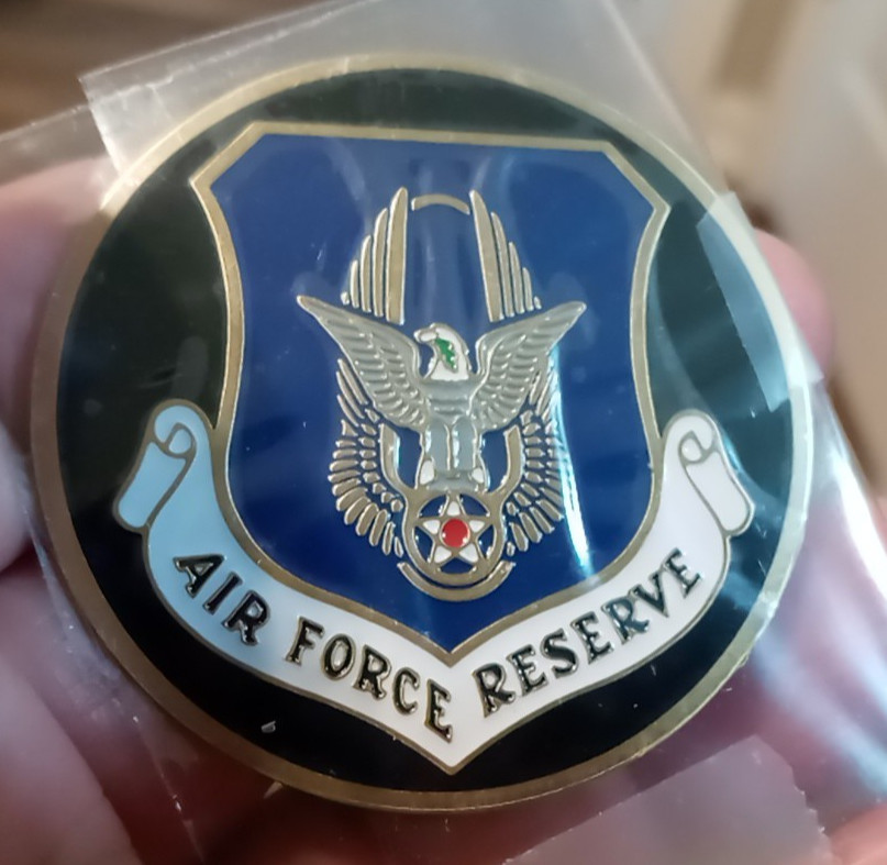 AIR FORCE RESERVE TROPHY FACE DISK