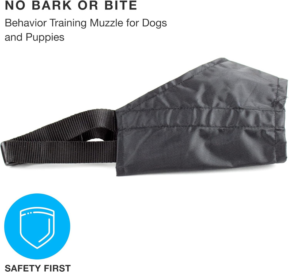 Breathable Nylon Cloth Safety Muzzle (Large)