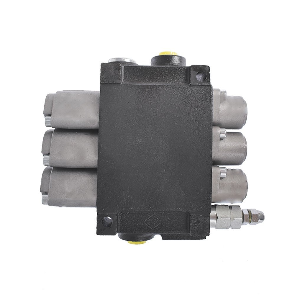Hydraulic Control 3-Spool Valve Double Acting 13 GPM 3600 PSI SAE Ports