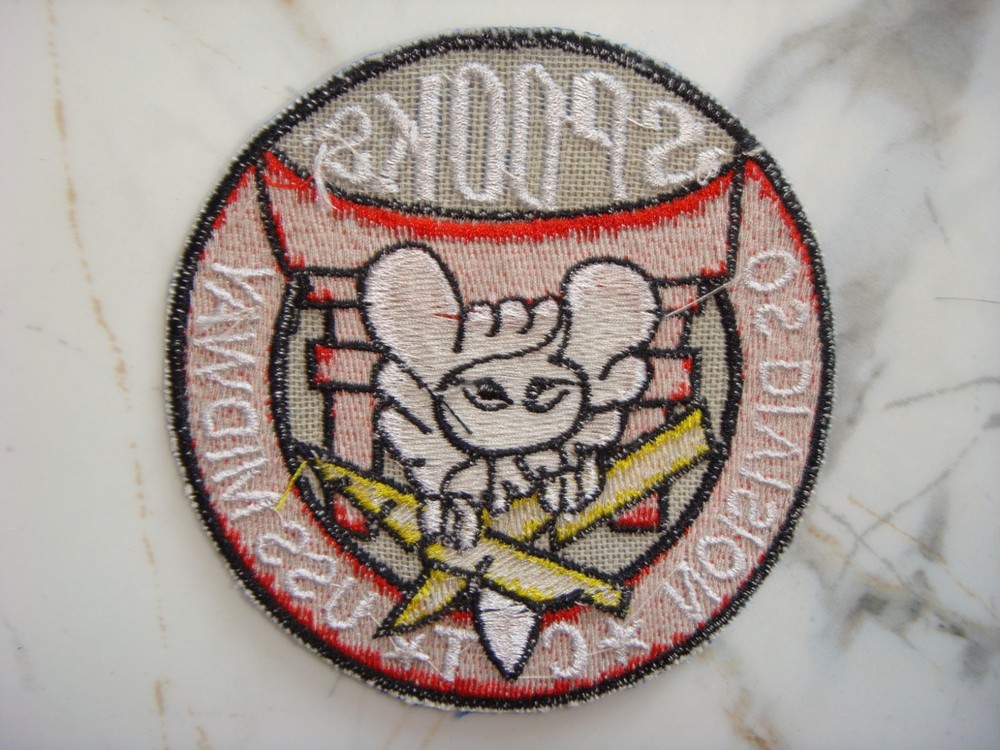 USS MIDWAY CRYPTOLOGIC TECHNICIAN CT SPOOKS, VIETNAM WAR PATCH