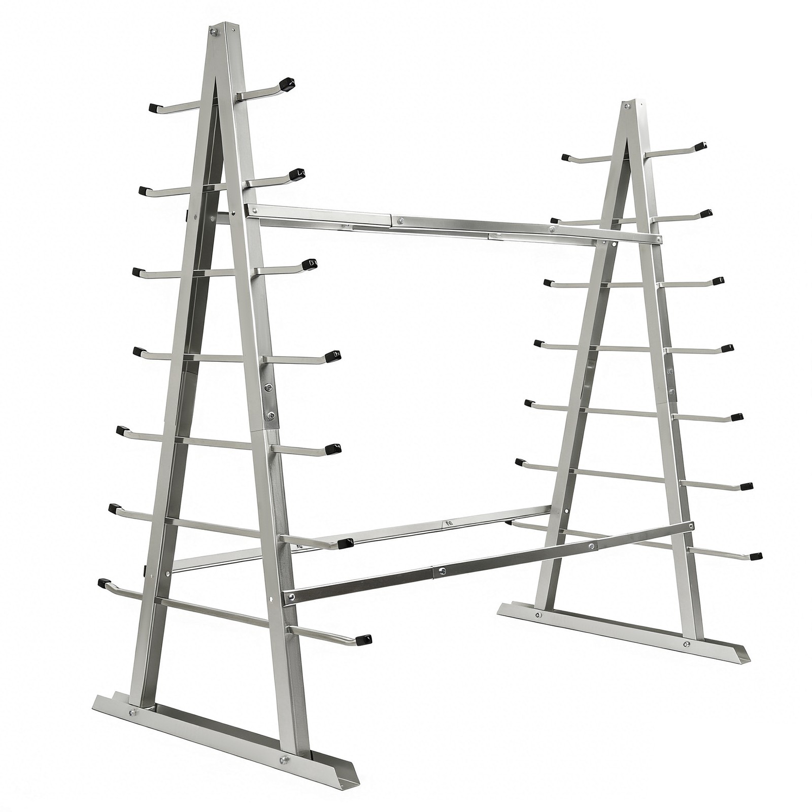 7-Tier Horizontal Storage Rack 5FTx 3FTx5 1/2FT Floor Standing Lumber For Garage