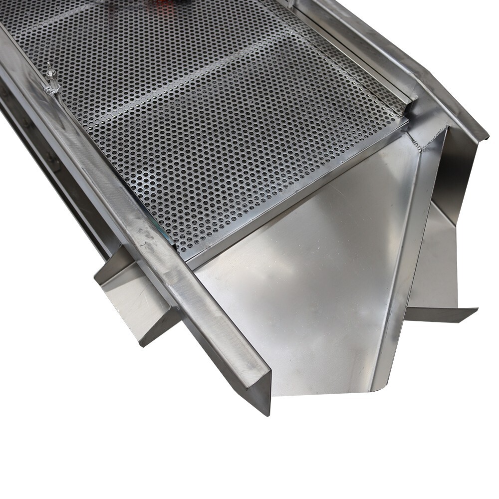 Double Layers Vibrating Screener Platform Shaker 220V Stainless
