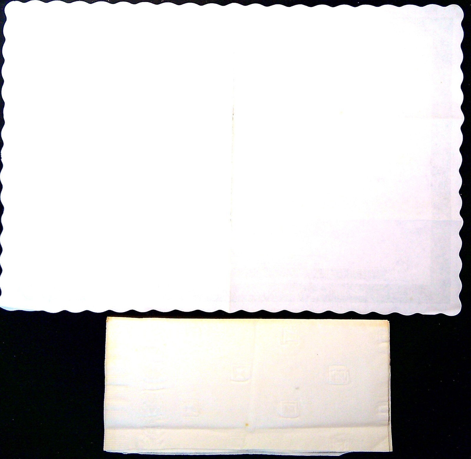 S.S. Aquarama Vintage 1957-1958 Placemat and Napkin Originals